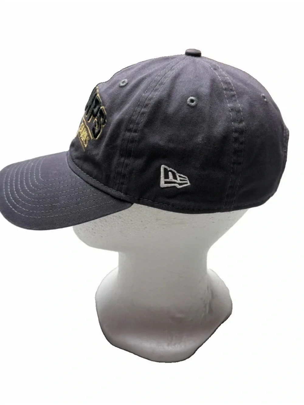 New Era 9TWENTY Los Angeles Dodgers World Series Champs Hat Dark Grey Strapback